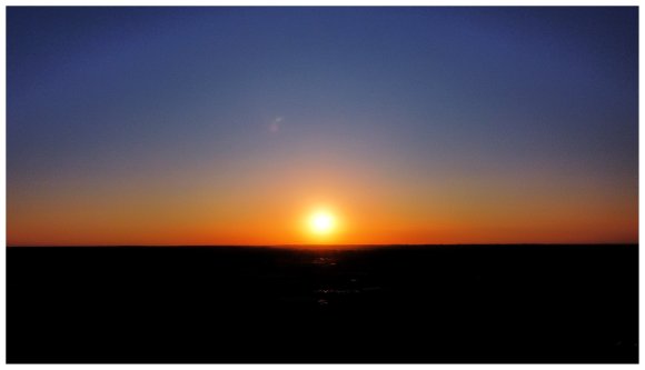 Sunset Over Stanway by Richard March